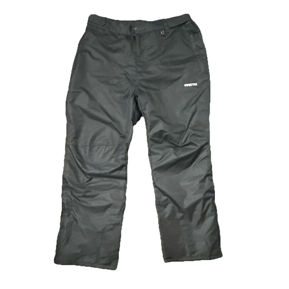 Arctix Mens XL Black Insulated Snow Ski Pants Water Resistant Winter Outdoor